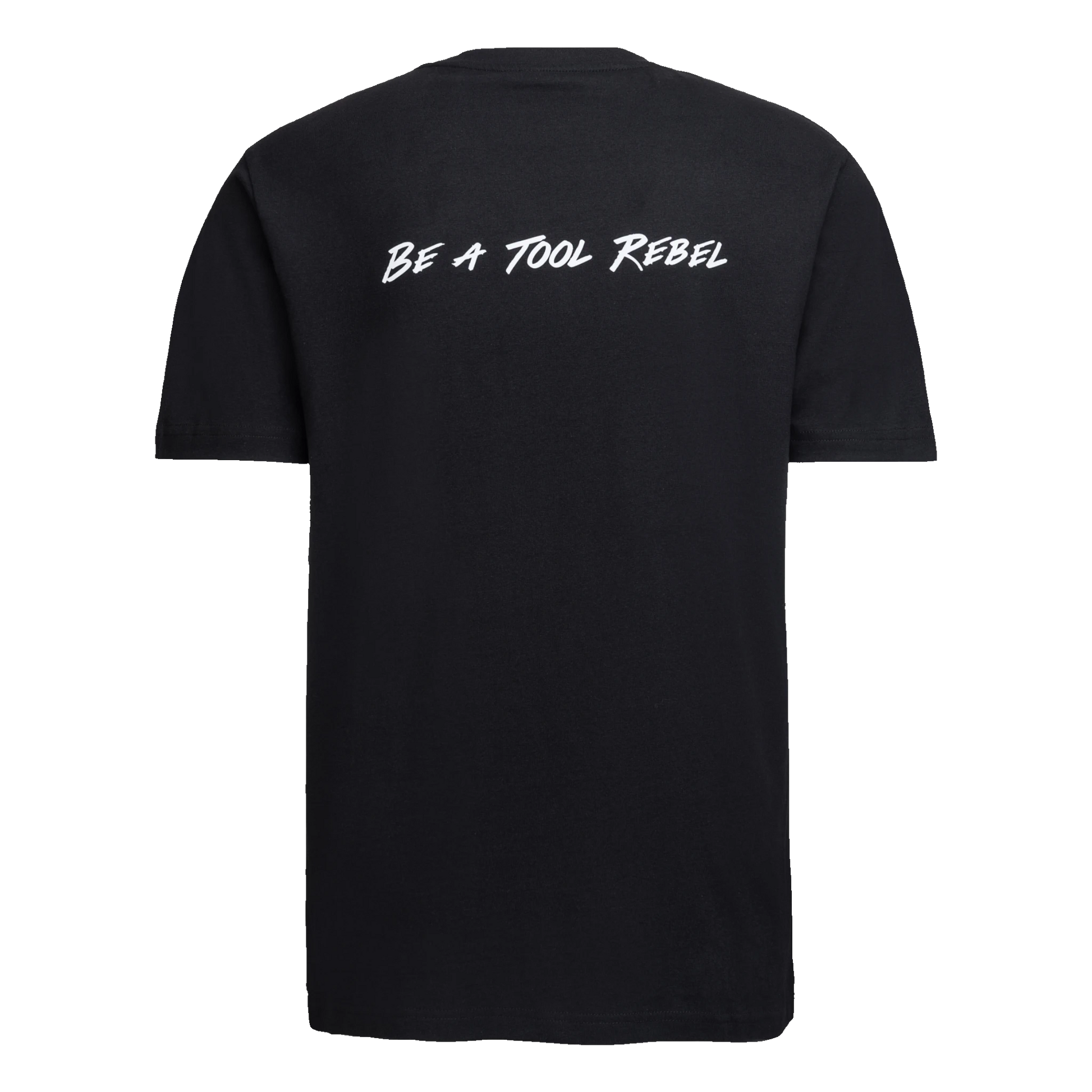 Wera Tool Rebel Merchandise T-Shirt "Be a Tool Rebel" schwarz Rückseite